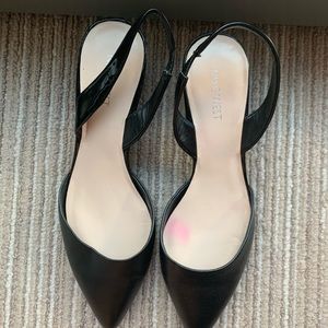 mamelu knotted slingback pumps